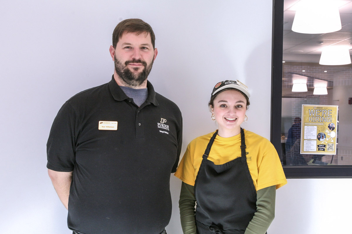 Serena Lesko from Hillenbrand Dining Court, nominated by Neal Williamson