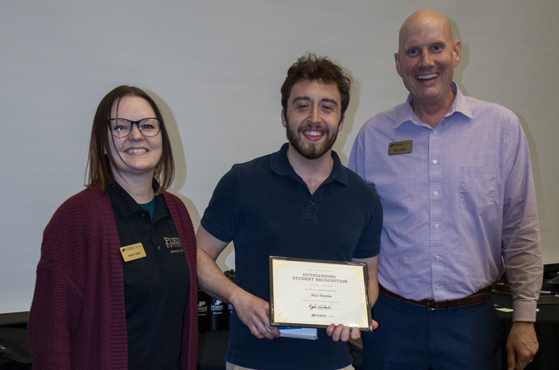 Nico Puente from Wiley Dining Court, nominated by Jessica Scott